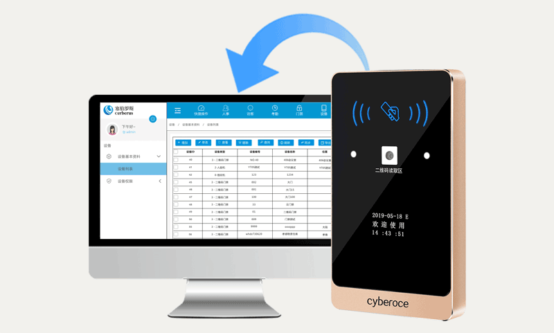 塞伯羅斯二維碼門禁支持脫機工作 塞伯羅斯二維碼門禁支持脫機工作