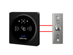 二維碼一體機拆除以后，出門按鈕無法開門